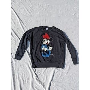 Minnie Mouse Embroidered Sweatshirt